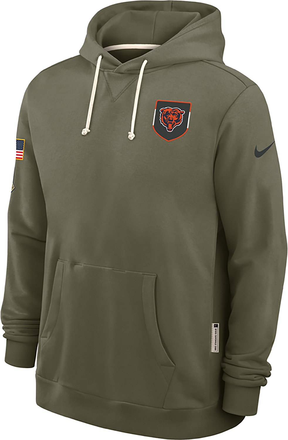 Nike Men's Bears Salute to Service Dri-FIT Sideline Long Sleeve Hoodie - view number 2
