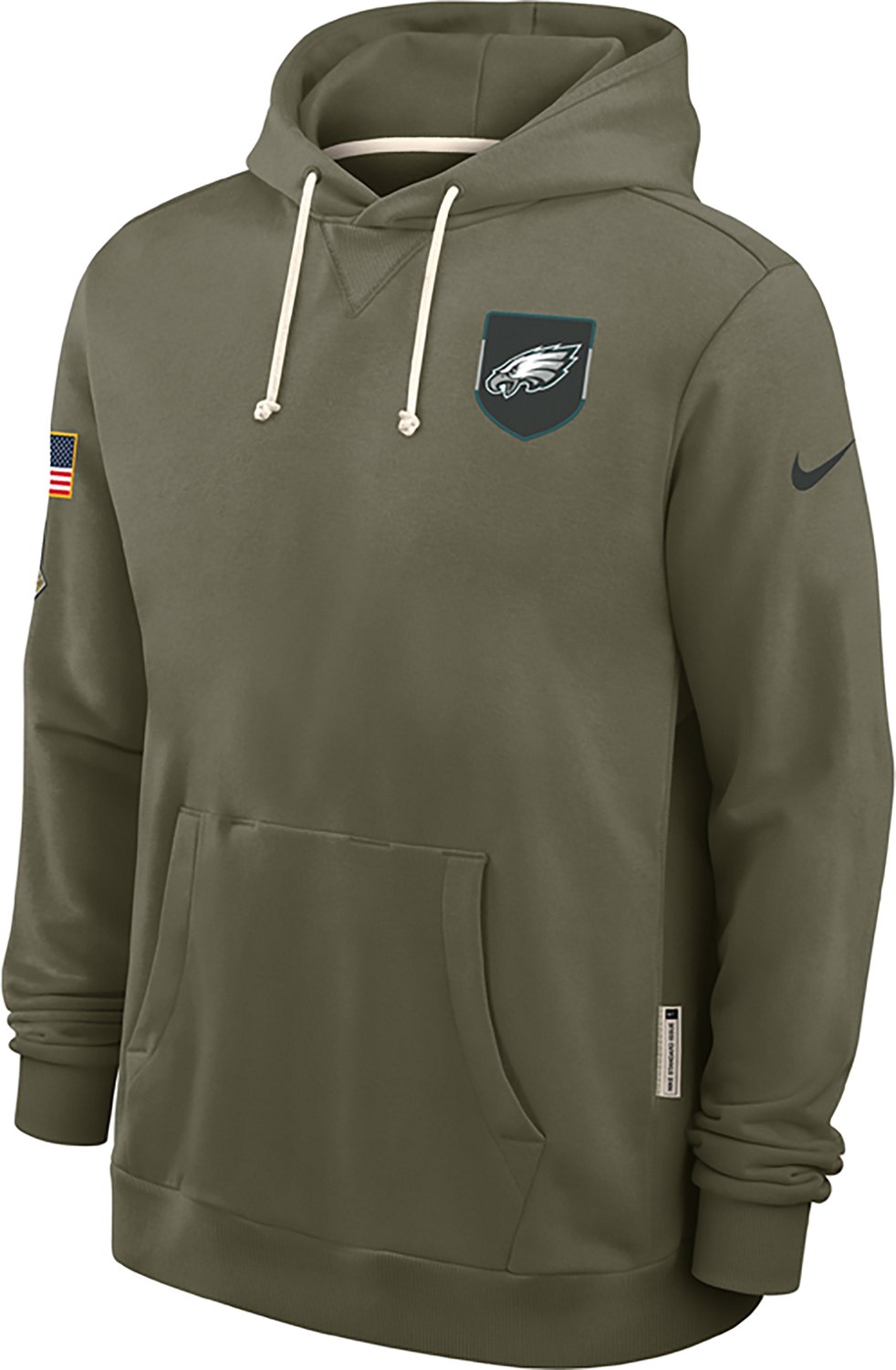 Nike Men's Eagles Salute to Service Dri-FIT Sideline Long Sleeve Hoodie - view number 2