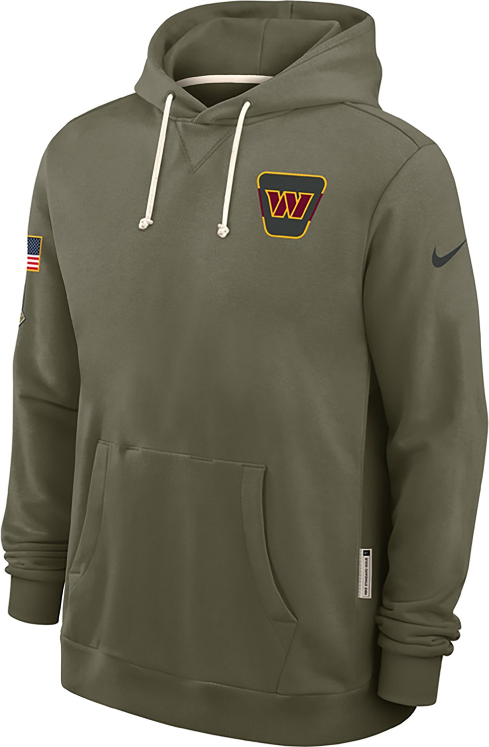 Nike Men's Commanders Salute to Service Dri-FIT Sideline Long Sleeve Hoodie - view number 2