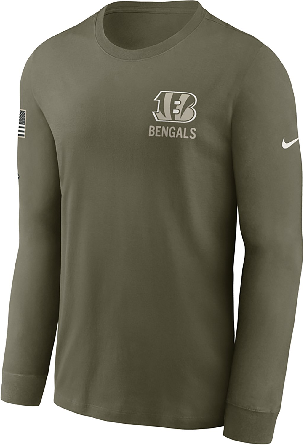 Nike Men's Bengals Salute to Service Long Sleeve T-shirt - view number 2