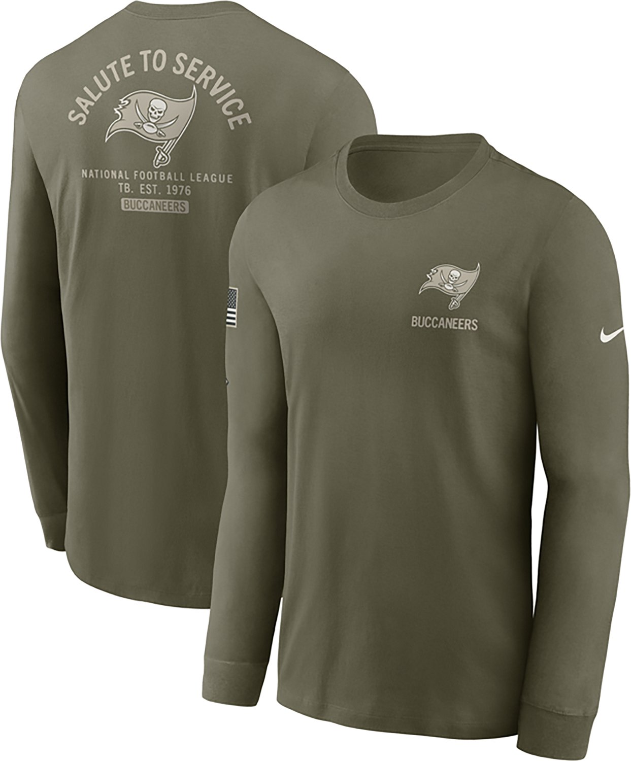 Nike Men's Buccaneers Salute to Service Long Sleeve T-shirt - view number 1