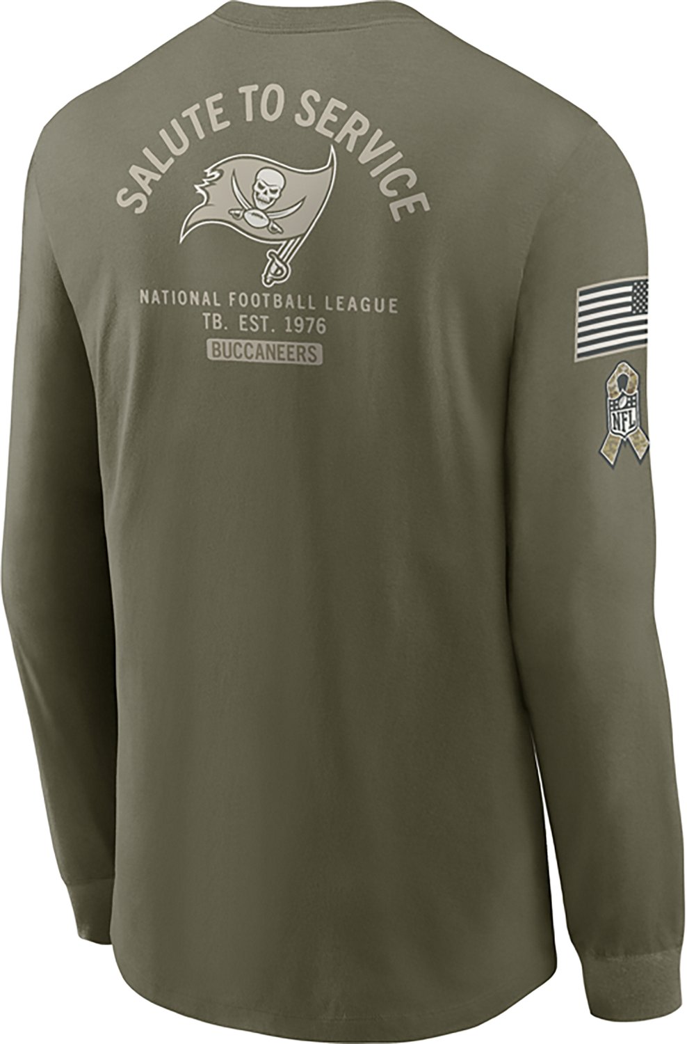 Nike Men's Buccaneers Salute to Service Long Sleeve T-shirt - view number 3
