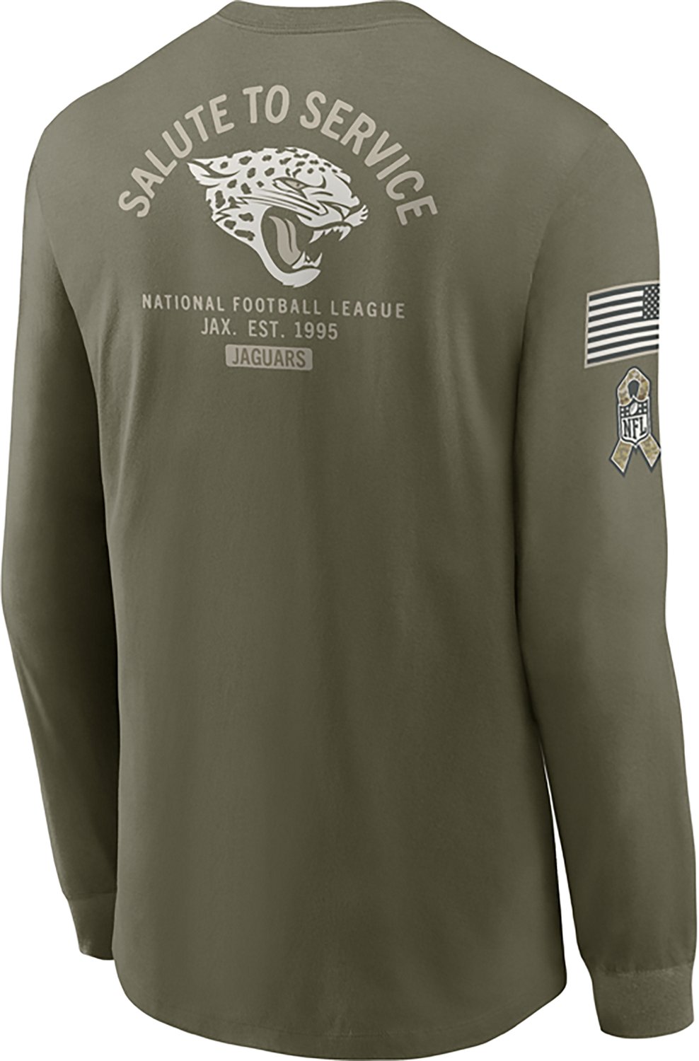 Nike Men's Jaguars Salute to Service Long Sleeve T-shirt - view number 3