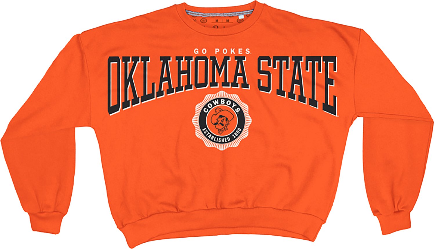 Pressbox Women's Oklahoma State Parthenon Janise Oversize Crew Sweatshirt - view number 1