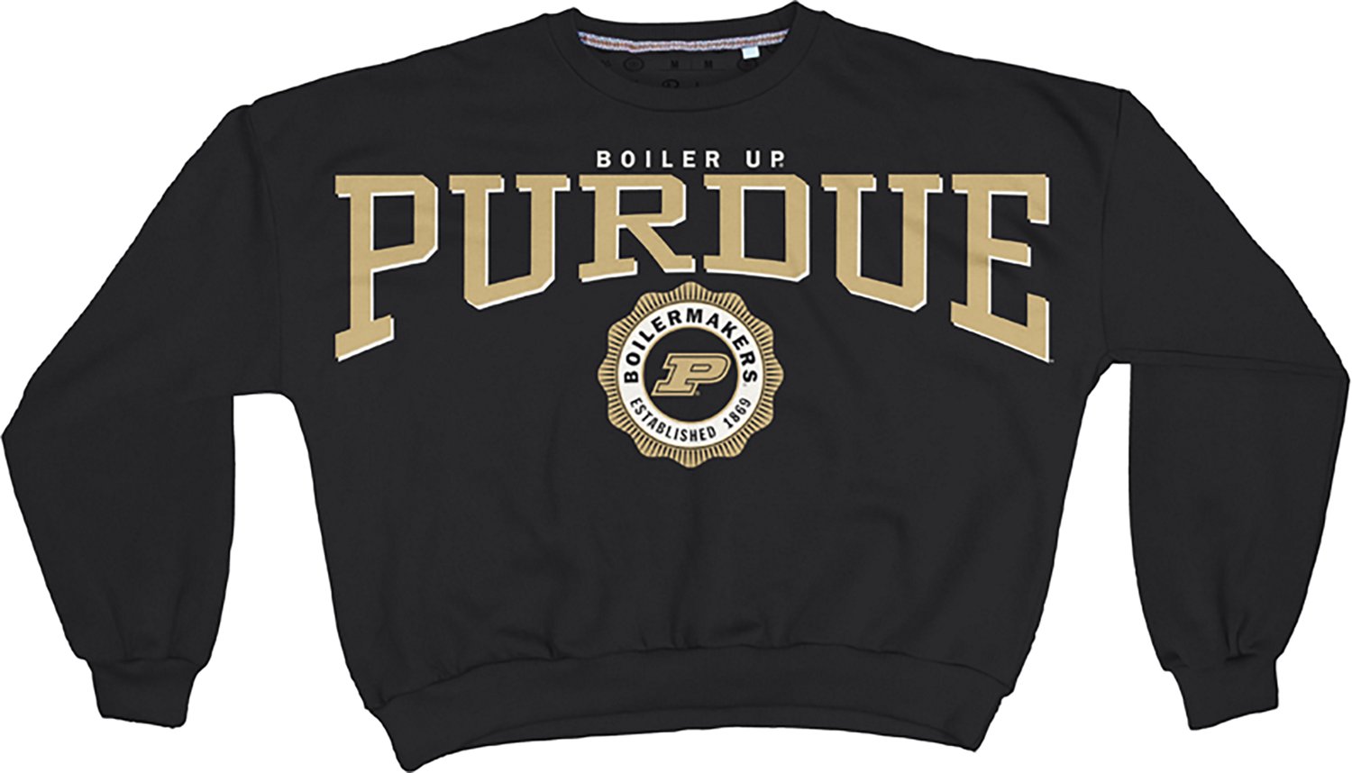 Pressbox Women's Purdue Parthenon Janise Oversize Crew Sweatshirt - view number 1