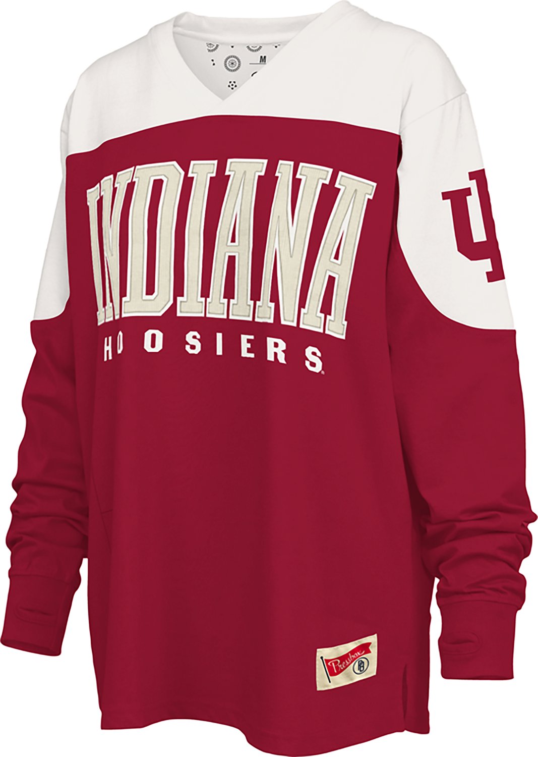 Pressbox Women's Indiana Southlawn Victory Long Sleeve Top