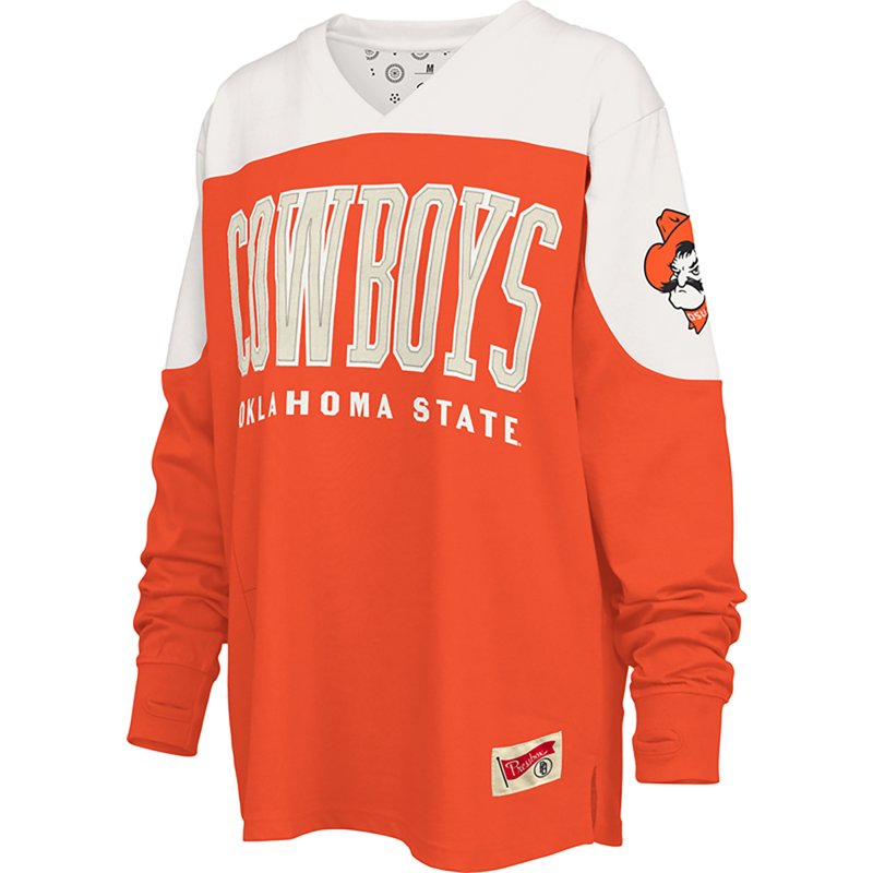 Pressbox Women's Oklahoma State Southlawn Victory Long Sleeve Top-image