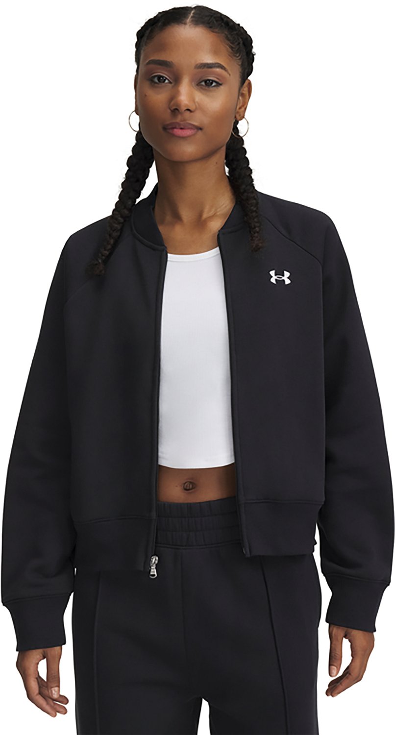 Under Armour Women's Rival Fleece Bomber Sweatshirt