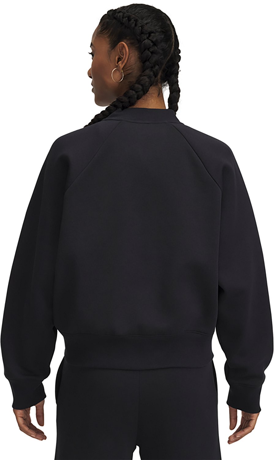 Under Armour Women's Rival Fleece Bomber Sweatshirt - view number 2