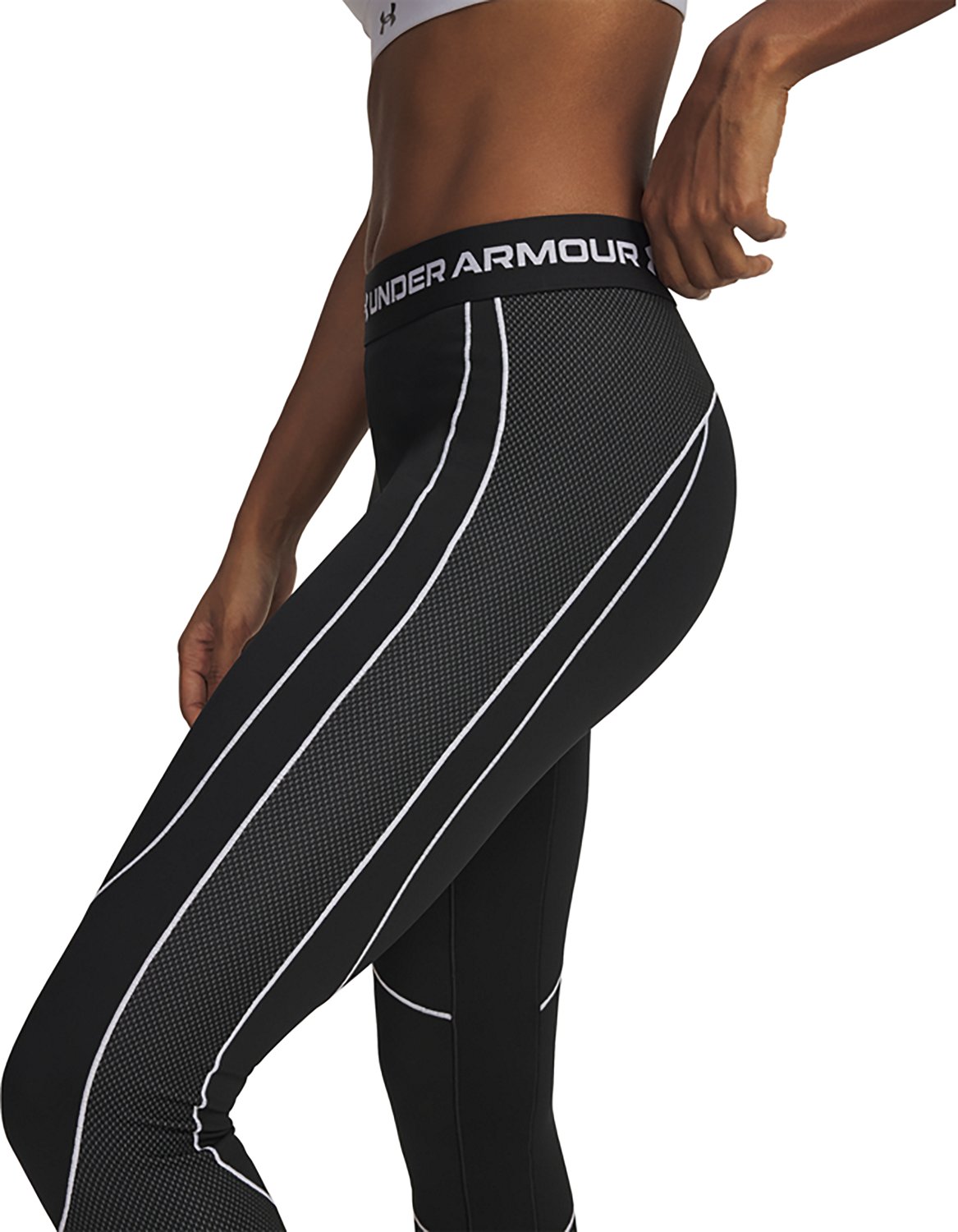 Under Armour Women's ColdGear Textured Leggings - view number 4