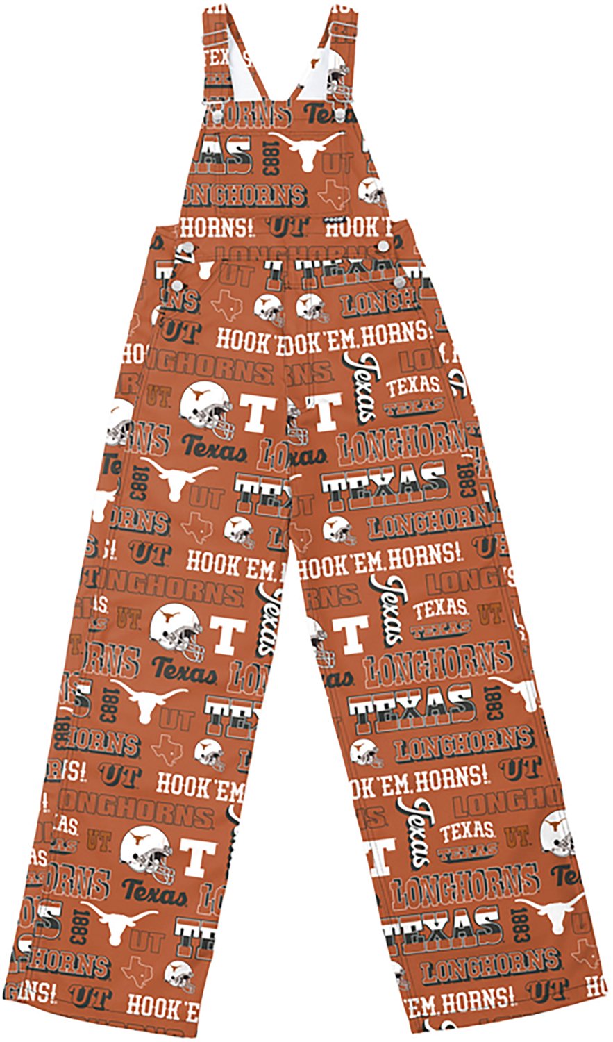 FOCO Men's Texas Longhorns Repeat Overalls - view number 3