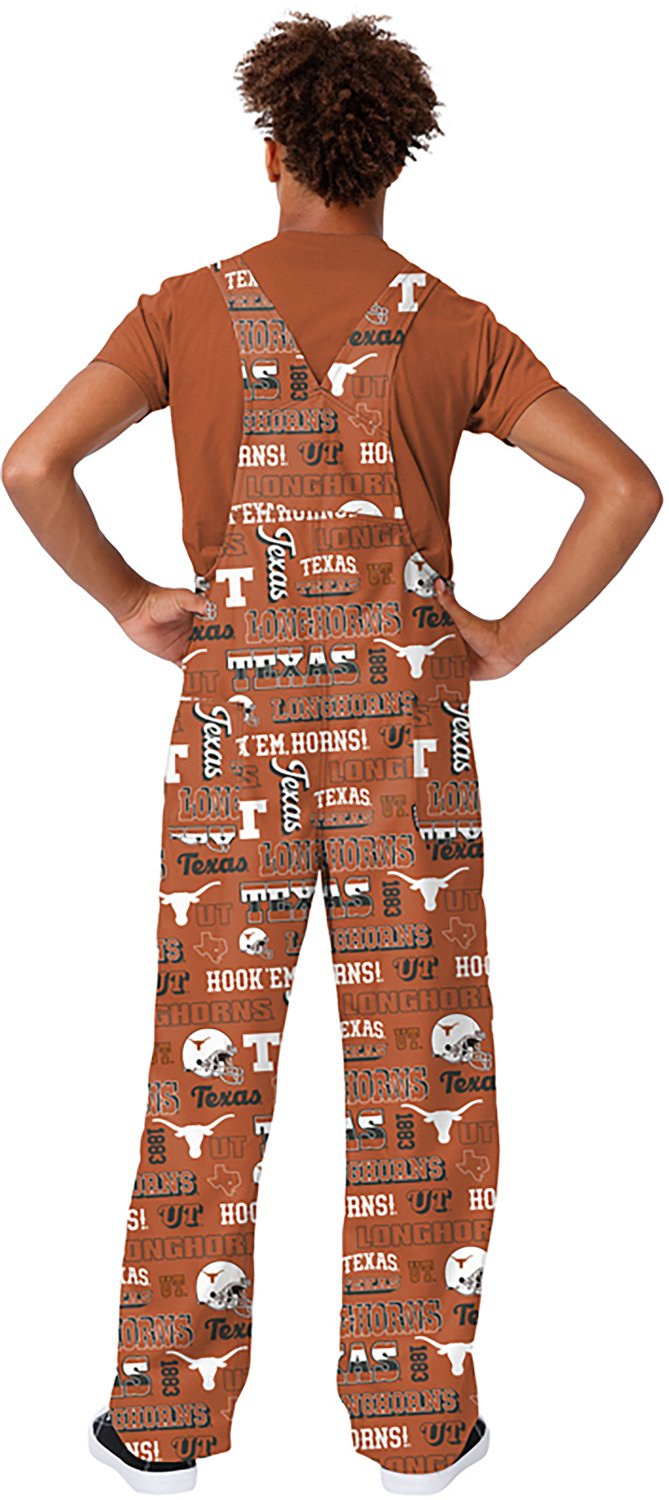 FOCO Men's Texas Longhorns Repeat Overalls - view number 2