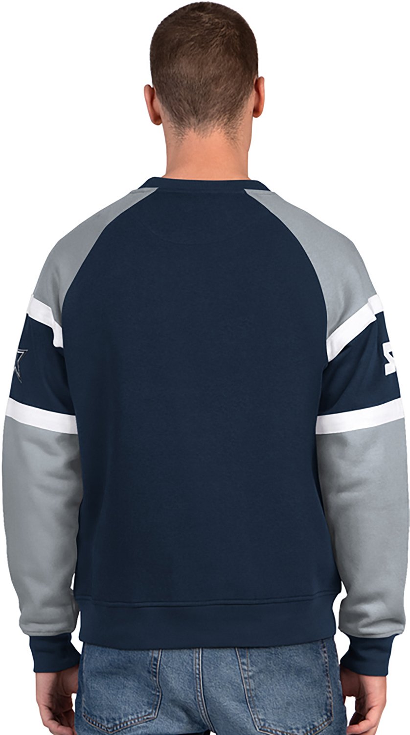Starter Men's Dallas Cowboys Dime Back Fleece Crewneck - view number 2