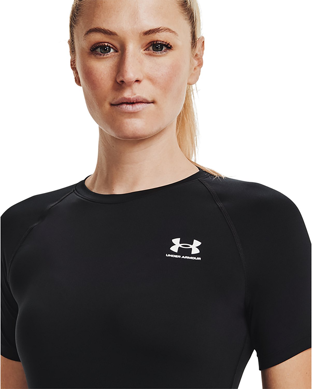 Under Armour Women's HeatGear Authentics Compression T-shirt - view number 4