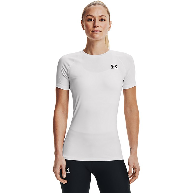 Under Armour Women's Heatgear Authentics Compression T-Shirt-image