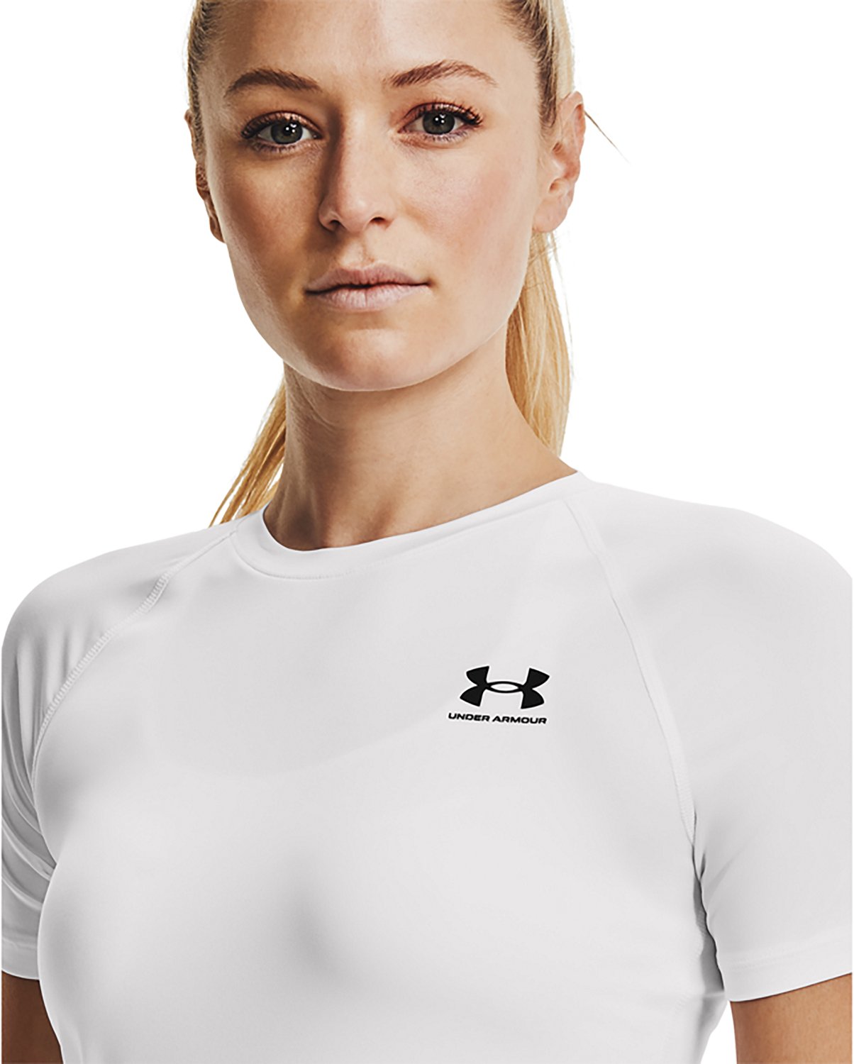 Under Armour Women's HeatGear Authentics Compression T-shirt - view number 4