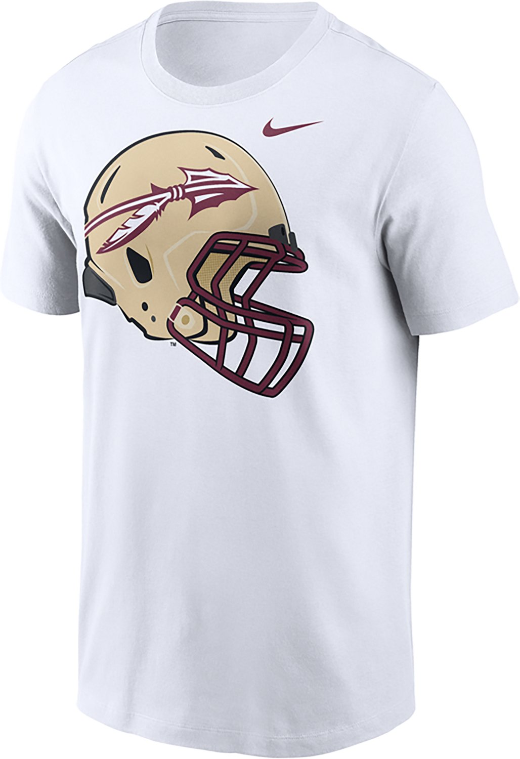 Nike Men's Florida State Football Helmet T-shirt - view number 2