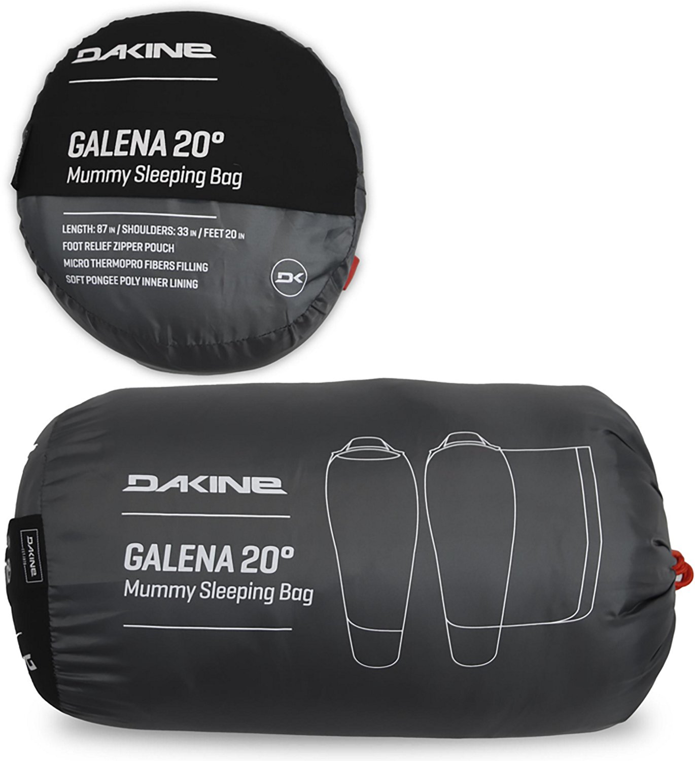 Dakine Galena 20 Series 15-30°F Mummy Sleeping Bag - view number 5