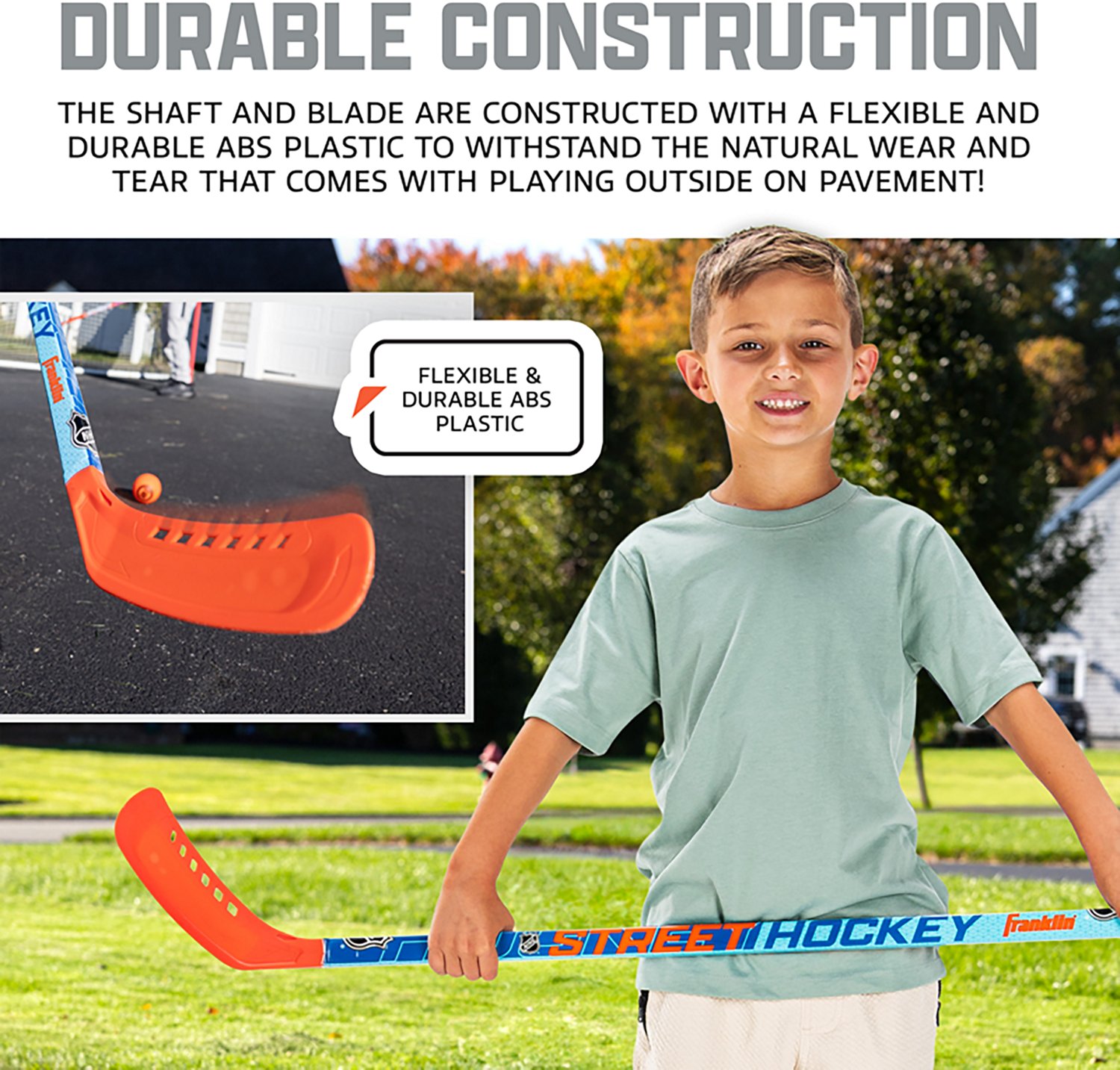 Franklin Sports NHL Future Champs Kids' 2 Player Street Hockey Sticks Set - view number 5