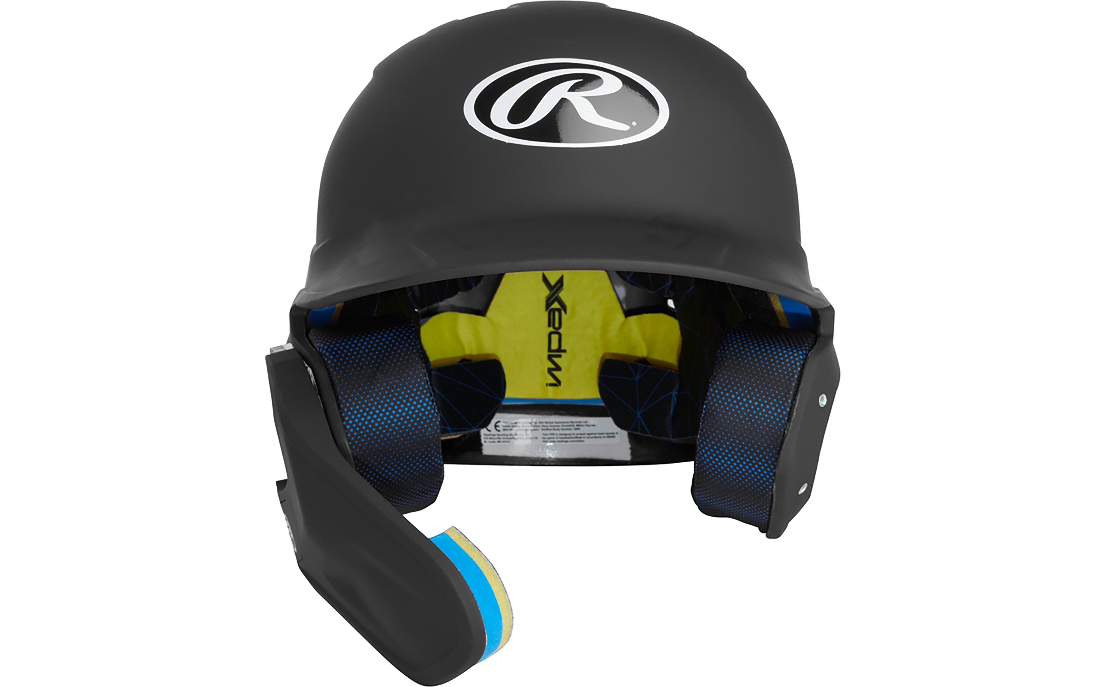 Rawlings Senior Matte Mach Adjust 1Tone LHB Helmet