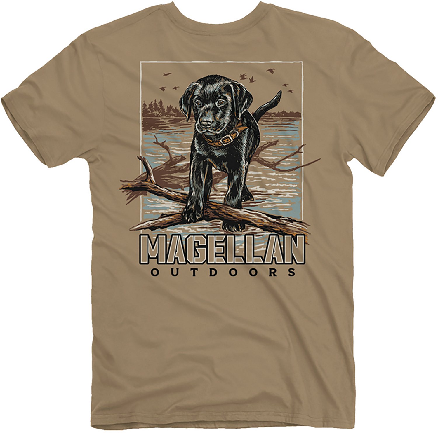 Magellan Outdoors Men's Lab Puppy Shore T-shirt