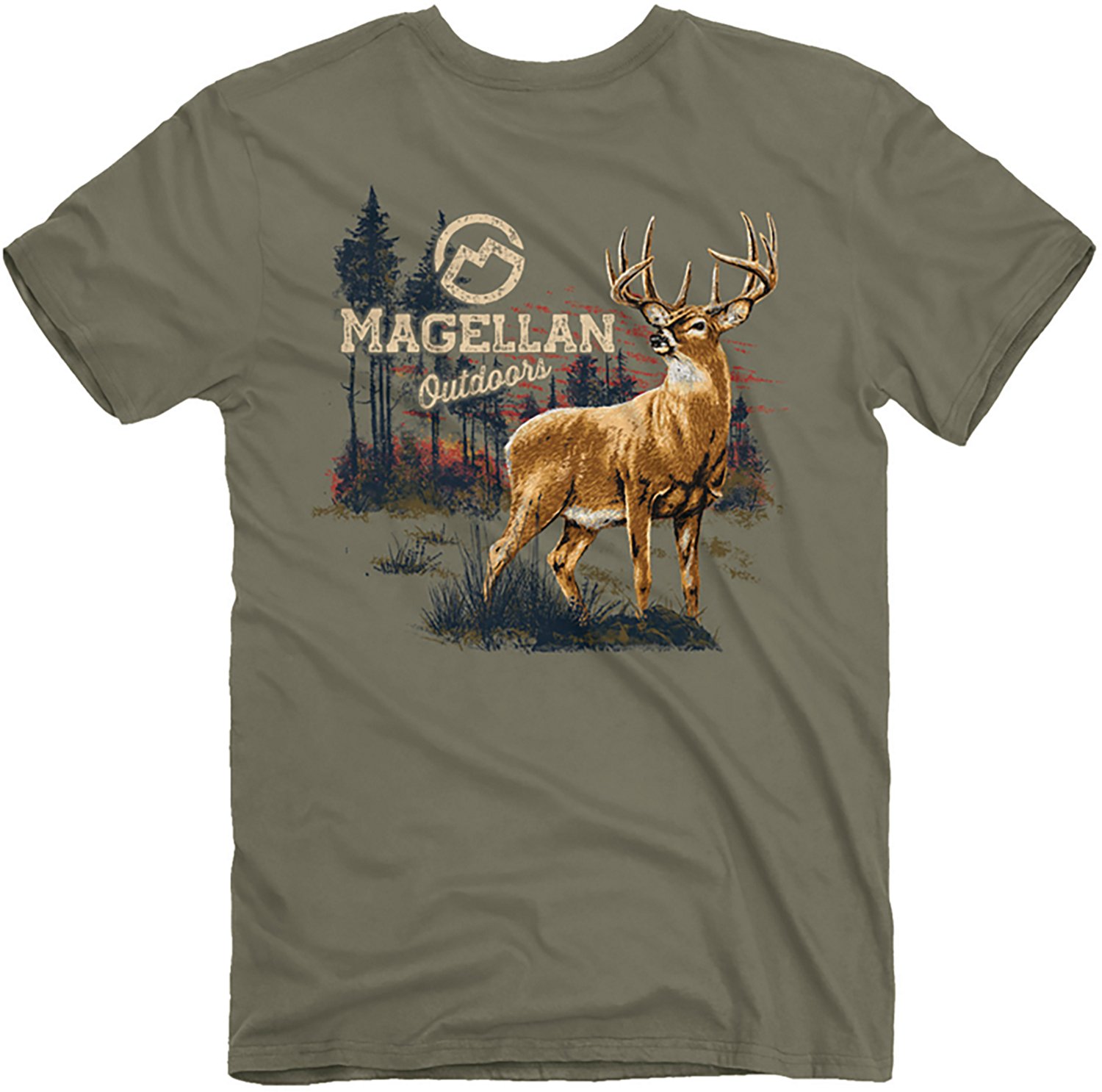Magellan Outdoors Men's Deer Trees T-shirt