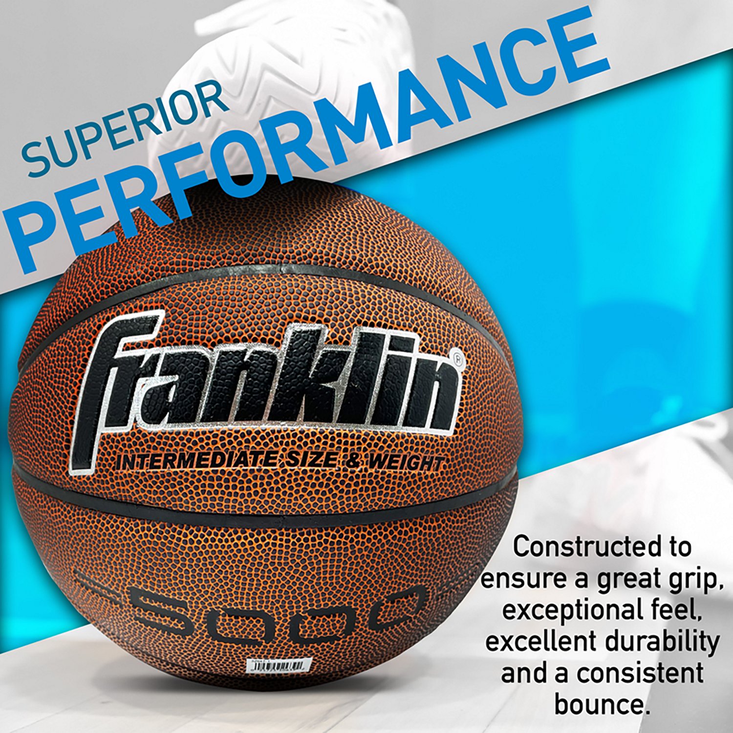 Franklin Sports 5000 28 in Women's Indoor Basketball - view number 6