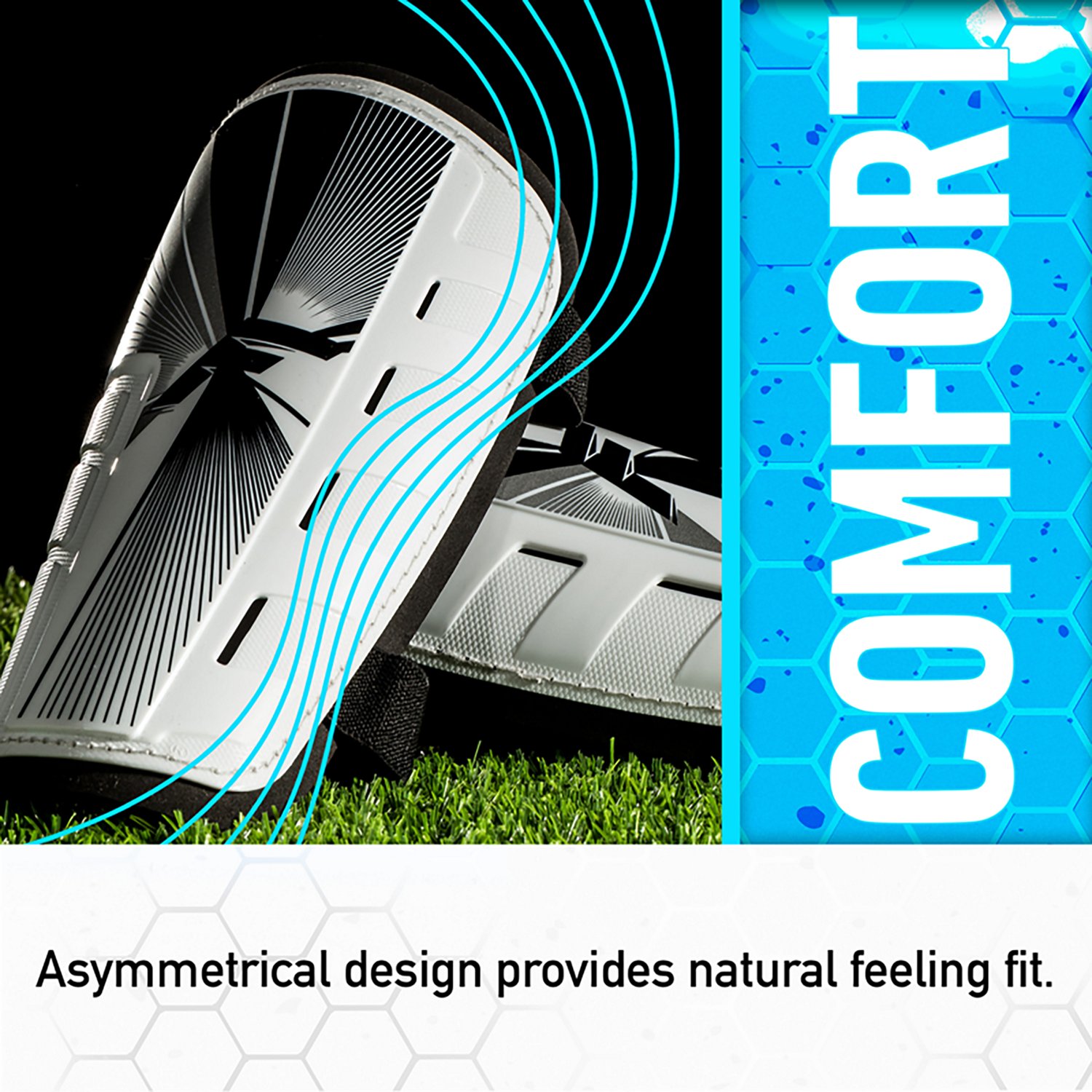 Franklin Sports Kids' SuperLight LW Sports Soccer Shin Guards - view number 5