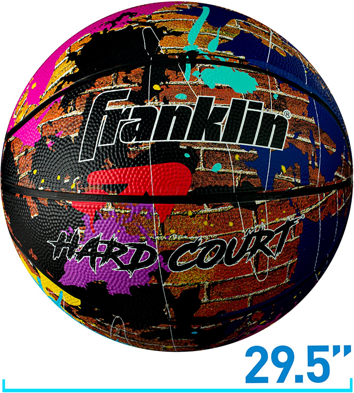 Franklin Sports HARD All Court 29.5 in Outdoor Basketball - view number 7