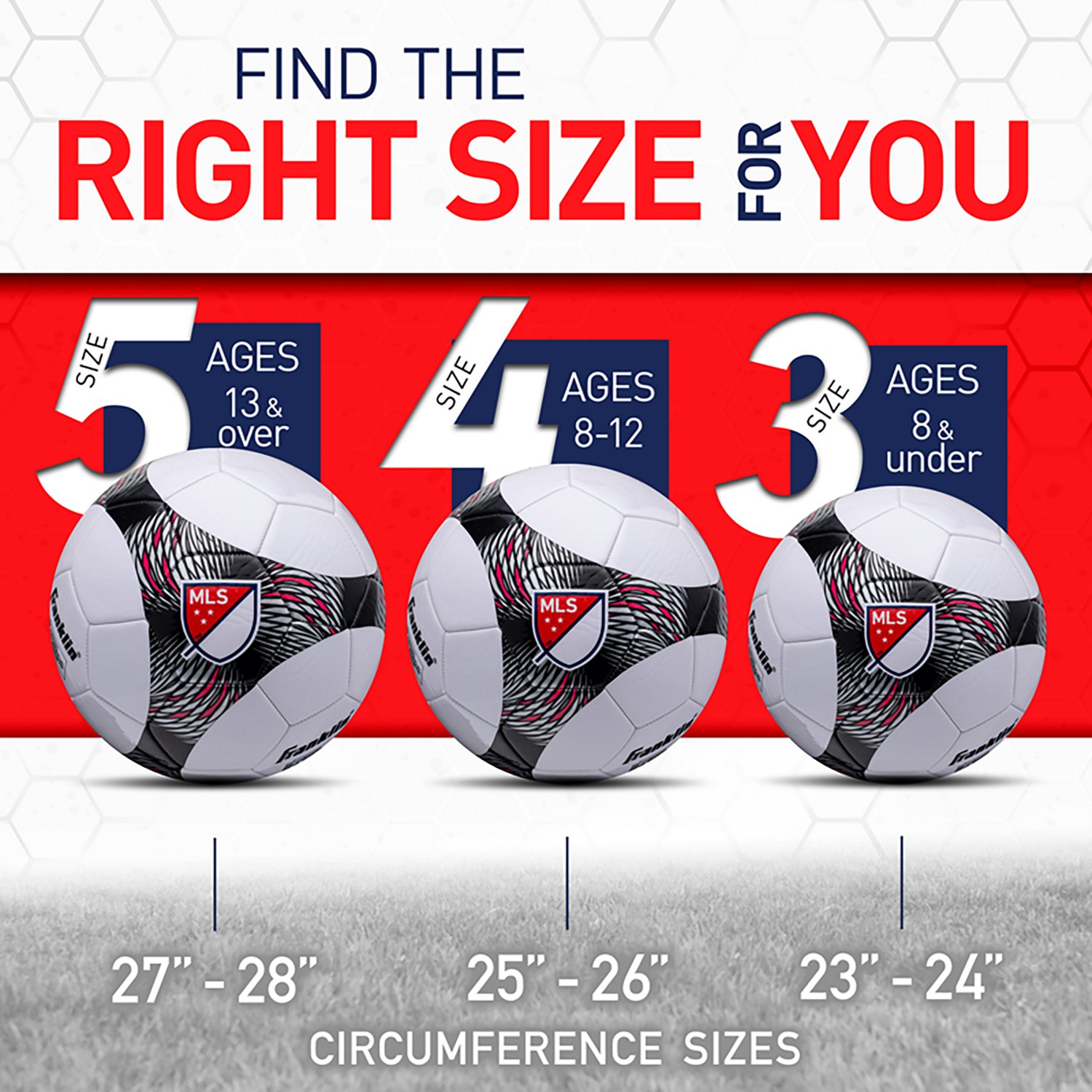 Franklin Sports MLS Pro Vent Youth Soccer Ball - view number 7