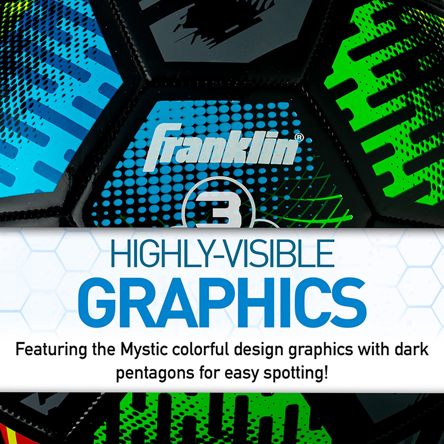 Franklin Sports MYSTIC Soccer Ball - view number 3