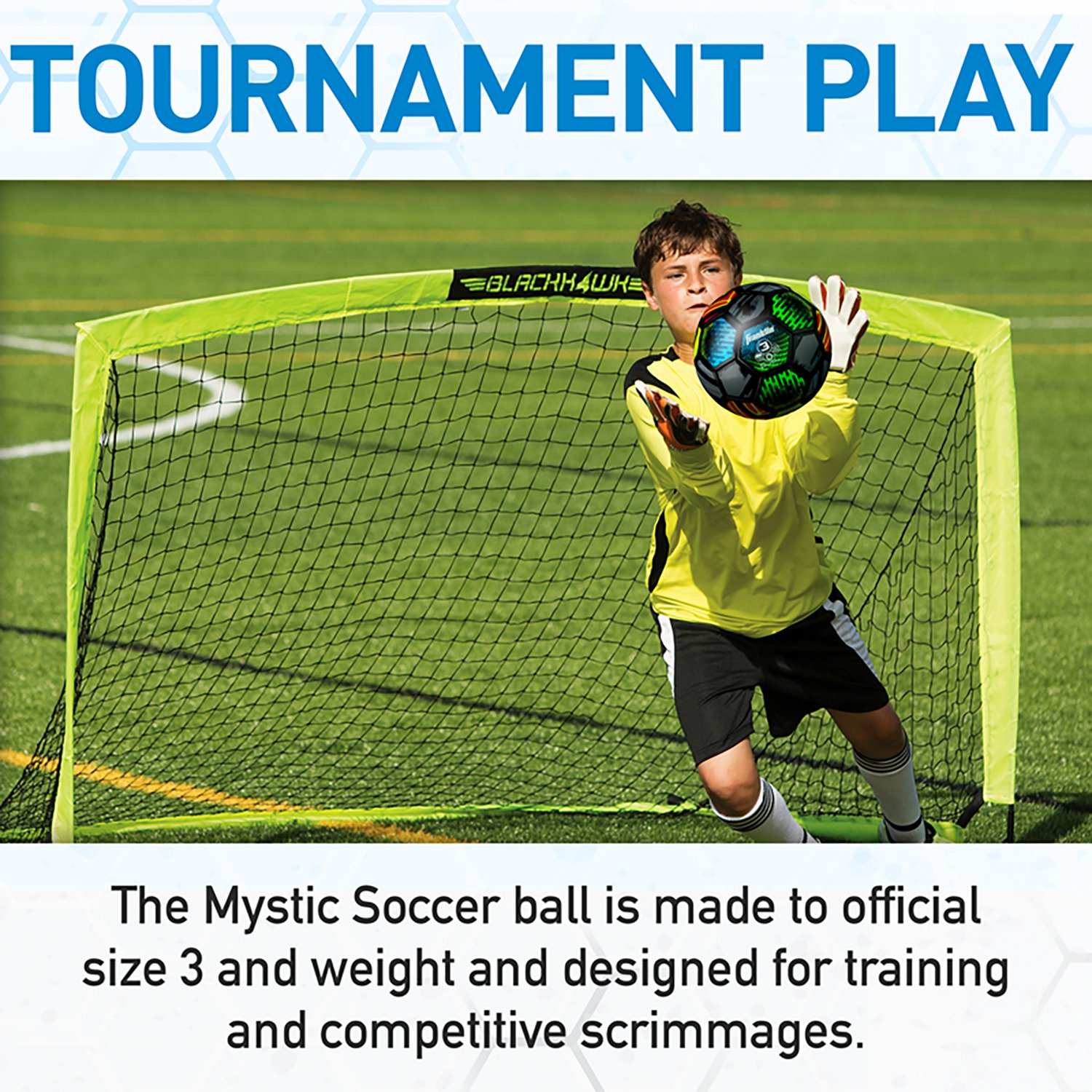 Franklin Sports MYSTIC Soccer Ball - view number 5