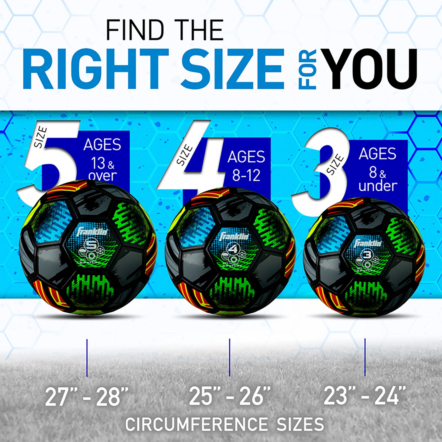 Franklin Sports MYSTIC Soccer Ball - view number 6