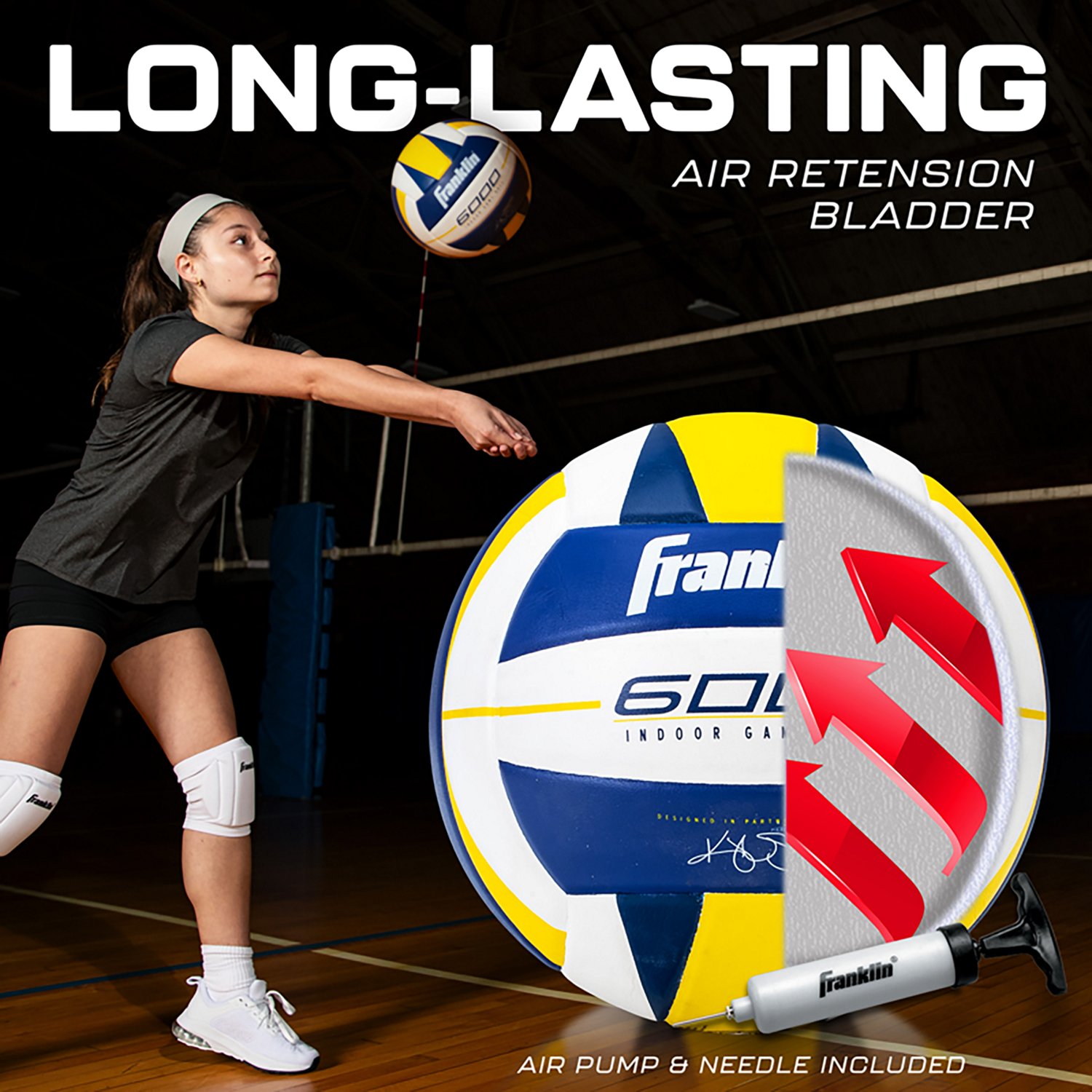 Franklin Sports 6000 Indoor Training Volleyball - view number 6