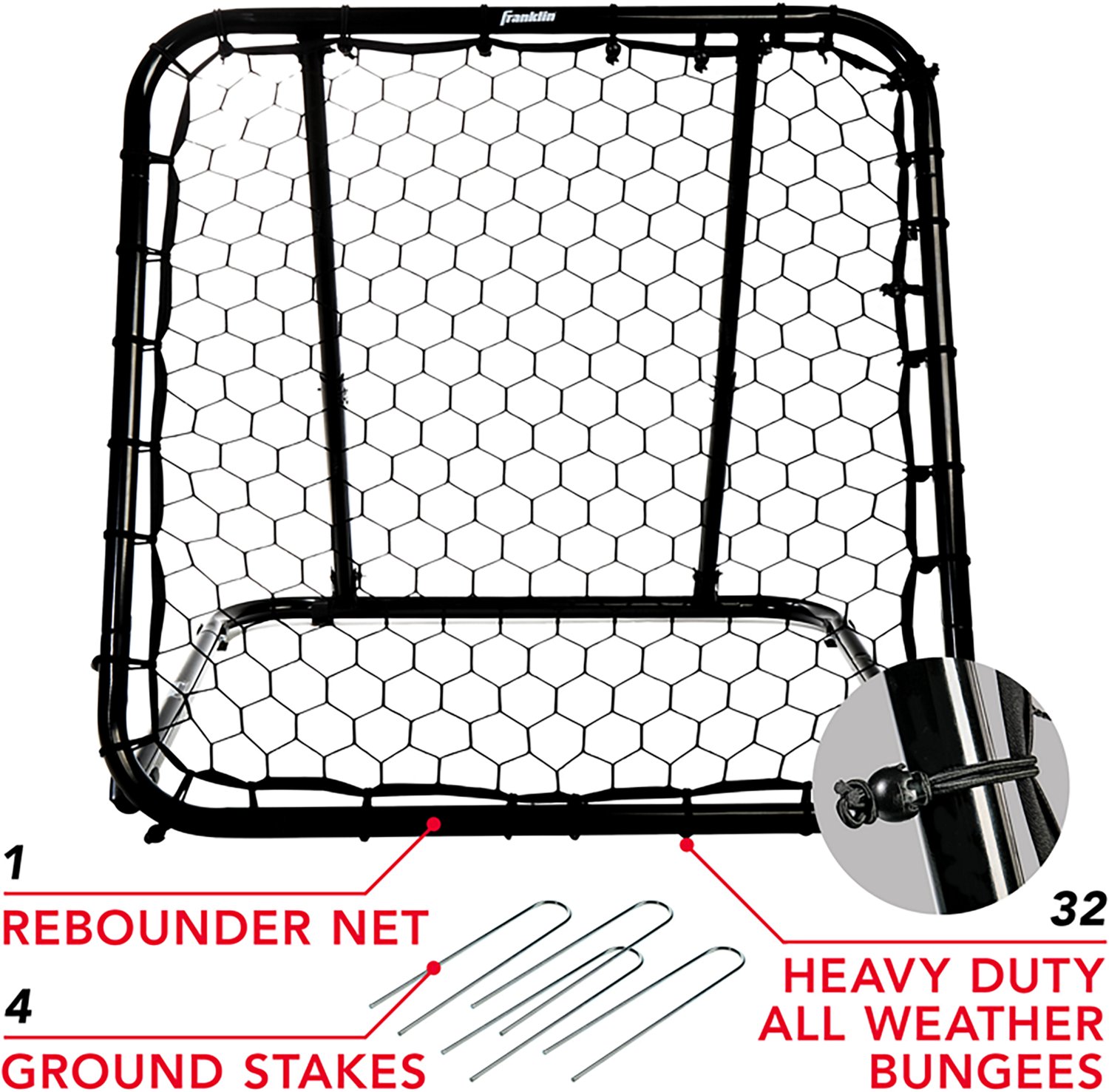 Franklin Sports Basketball Adjustable Rebounder - view number 2