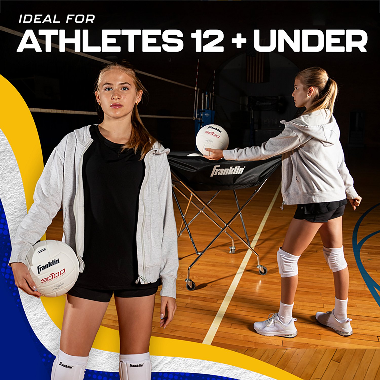 Franklin Sports 9000 Lite Indoor Volleyball - view number 5