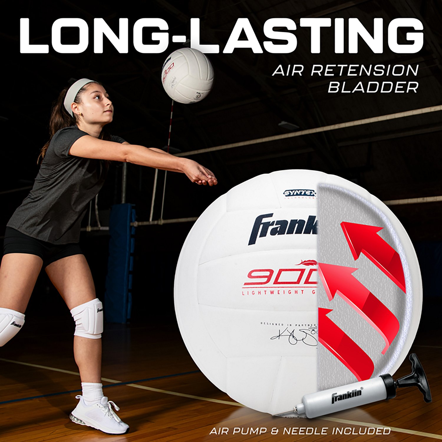 Franklin Sports 9000 Lite Indoor Volleyball - view number 6