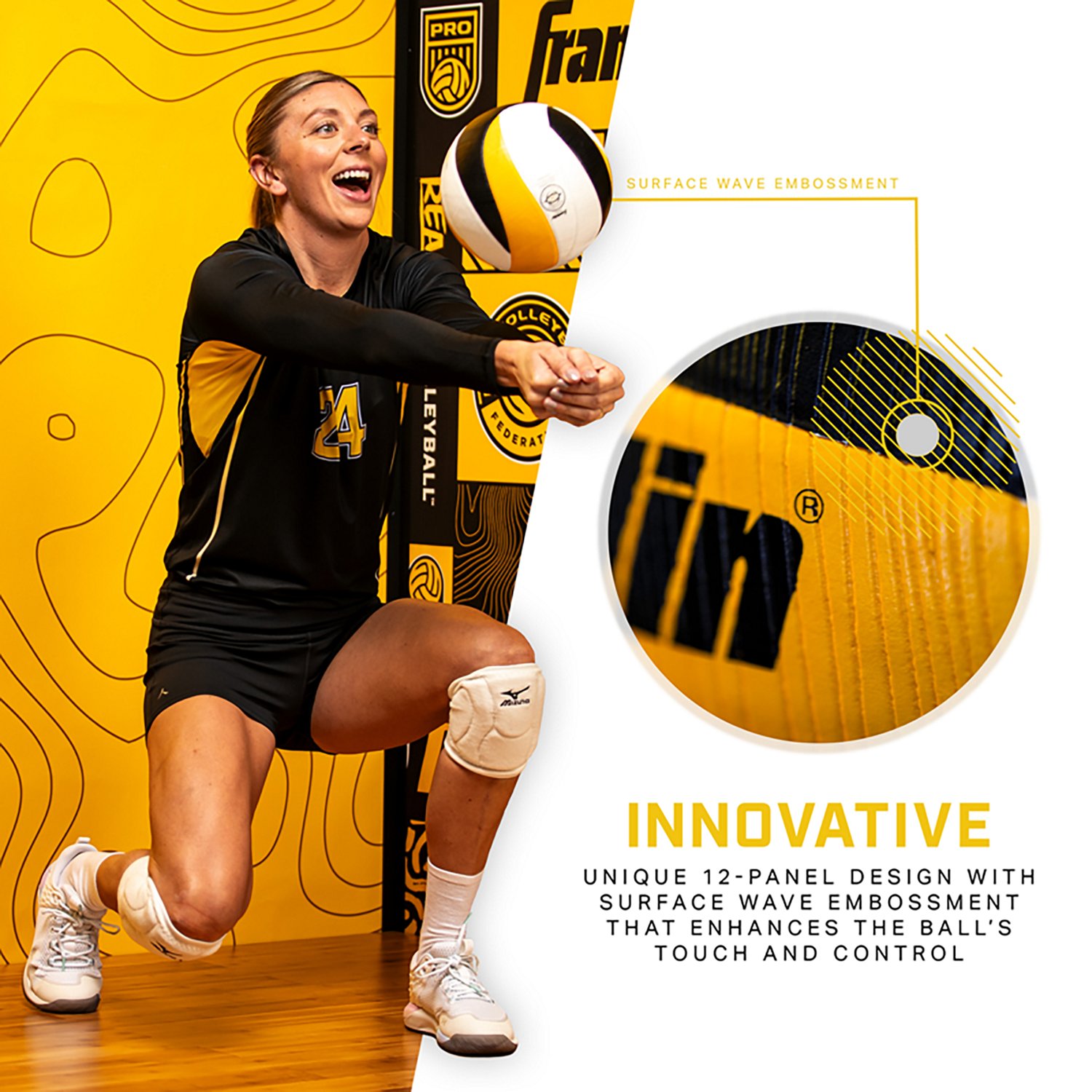 Franklin Sports PVF REAL Pro Indoor Volleyball - view number 4