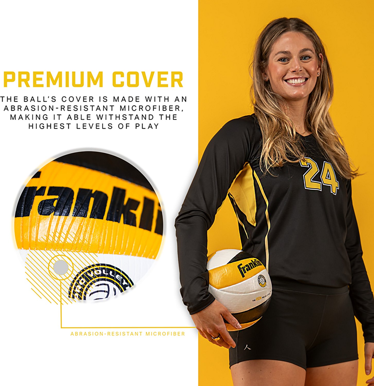 Franklin Sports PVF REAL Pro Indoor Volleyball - view number 5