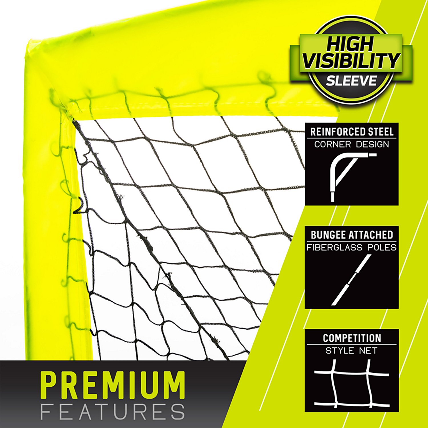 Franklin Sports Blackhawk Fiberglass Soccer Goal - view number 5