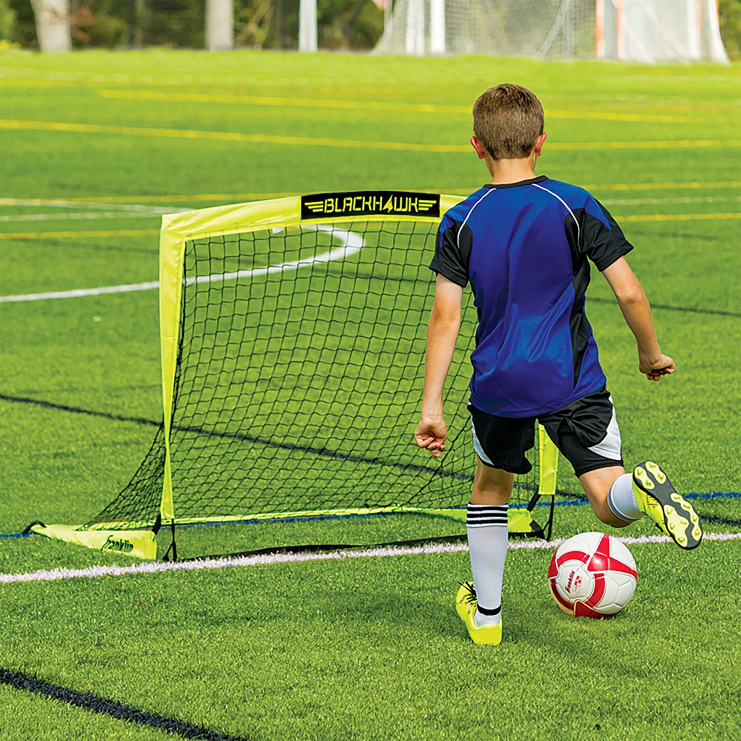 Franklin Sports Blackhawk Fiberglass Soccer Goal - view number 8