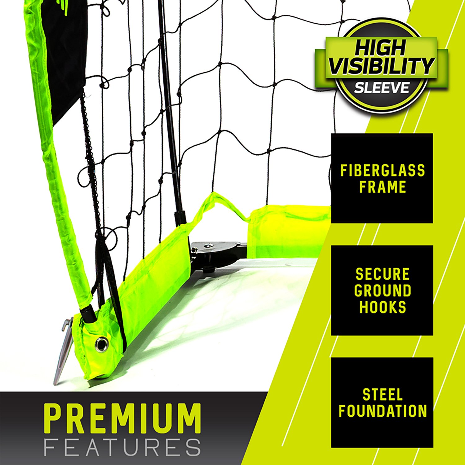 Franklin Sports Blackhawk Deluxe Flexpro Portable 6' x 4' Soccer Goal - view number 5