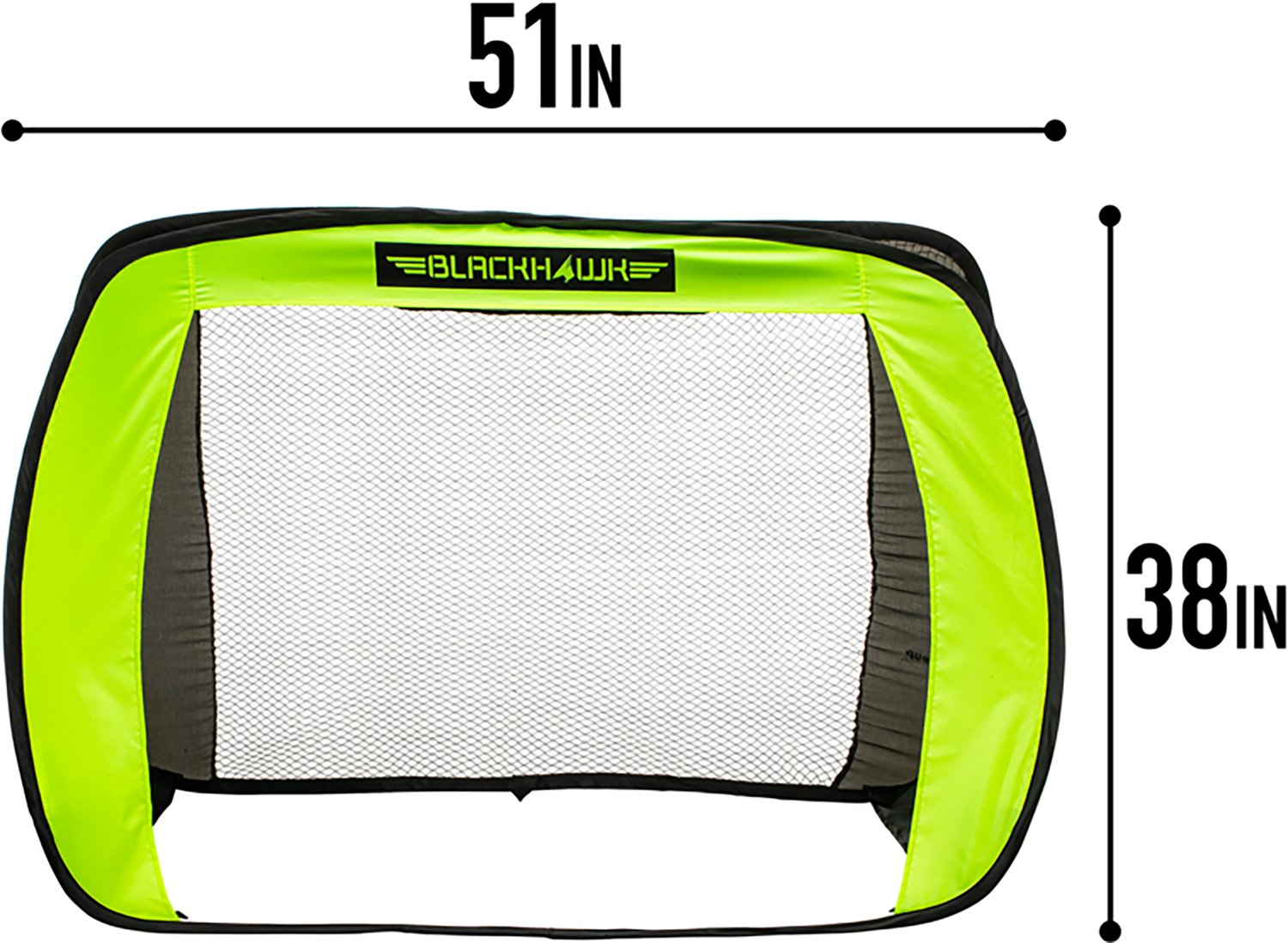 Franklin Sports Blackhawk Junior 51" x 38" Pop Up Goal - view number 2