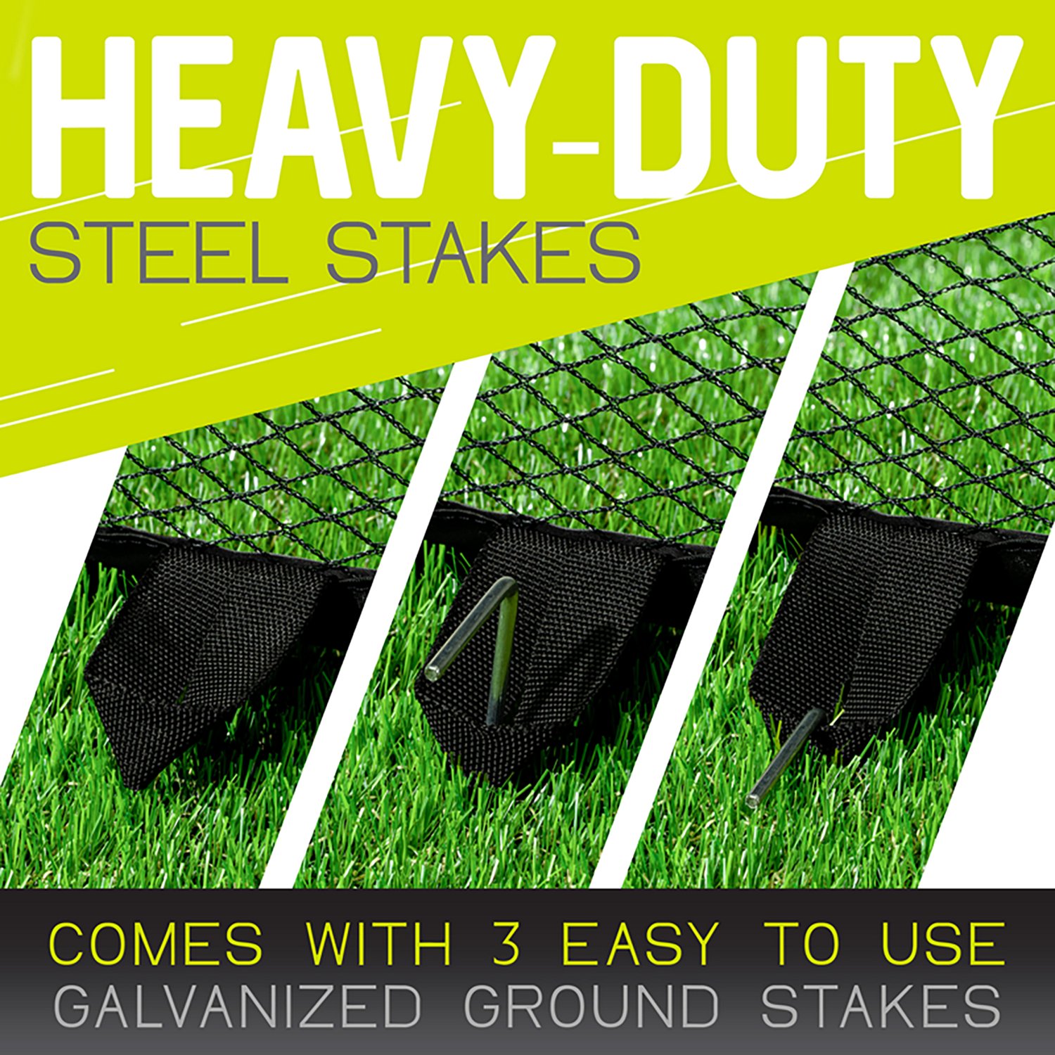 Franklin Sports Blackhawk Junior 51" x 38" Pop Up Goal - view number 6