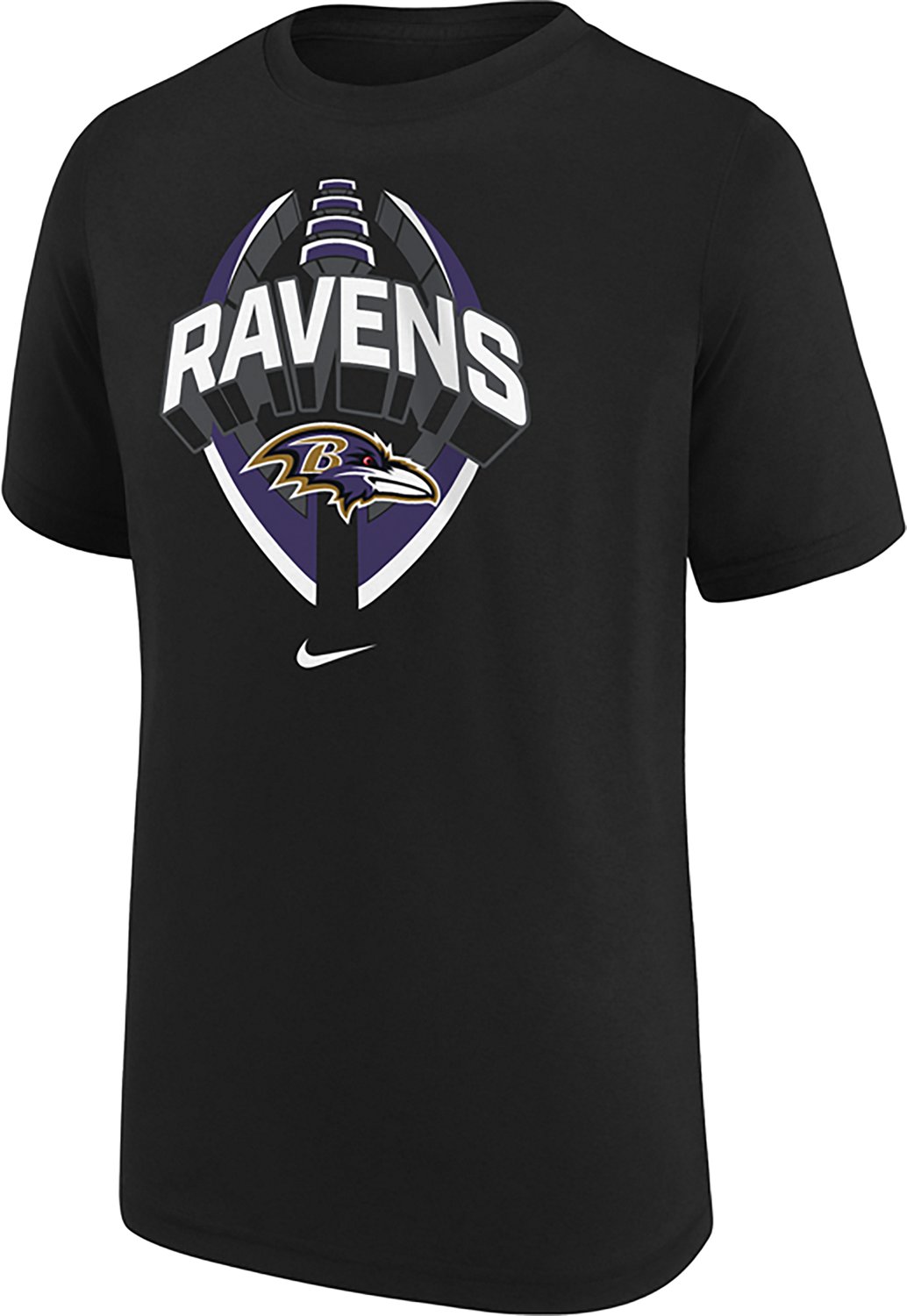 Nike Boys' Ravens Icon Legend T-shirt - view number 2