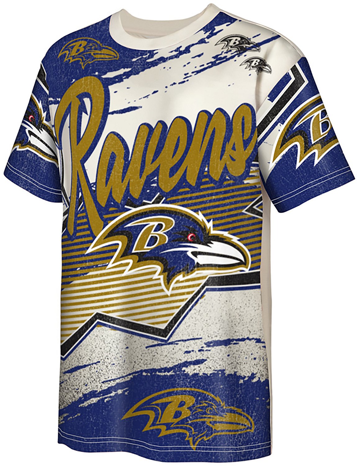 Outerstuff Youth Ravens Make Noise T-shirt - view number 2