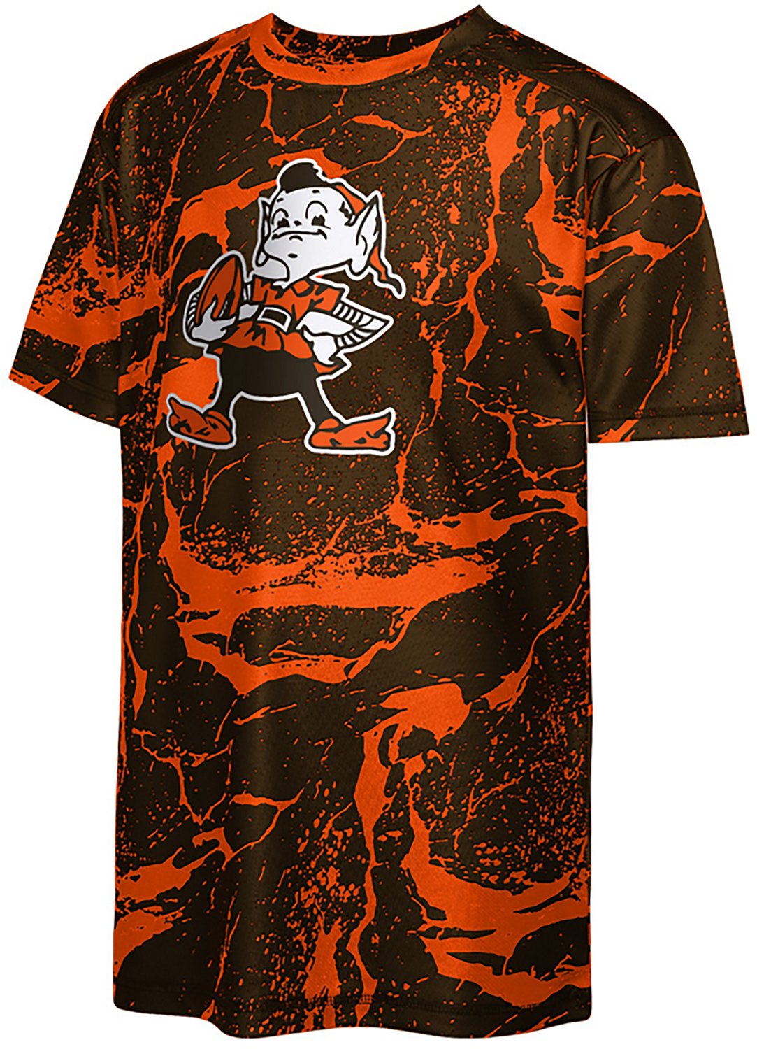 Outerstuff Youth Browns Endzone Sublimated T-shirt - view number 2