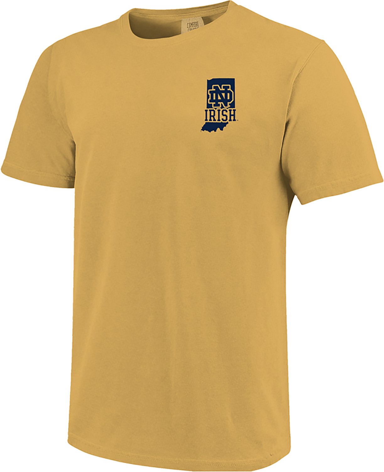 Image One Men's University of Notre Dame Campus State Graphic T-shirt - view number 2