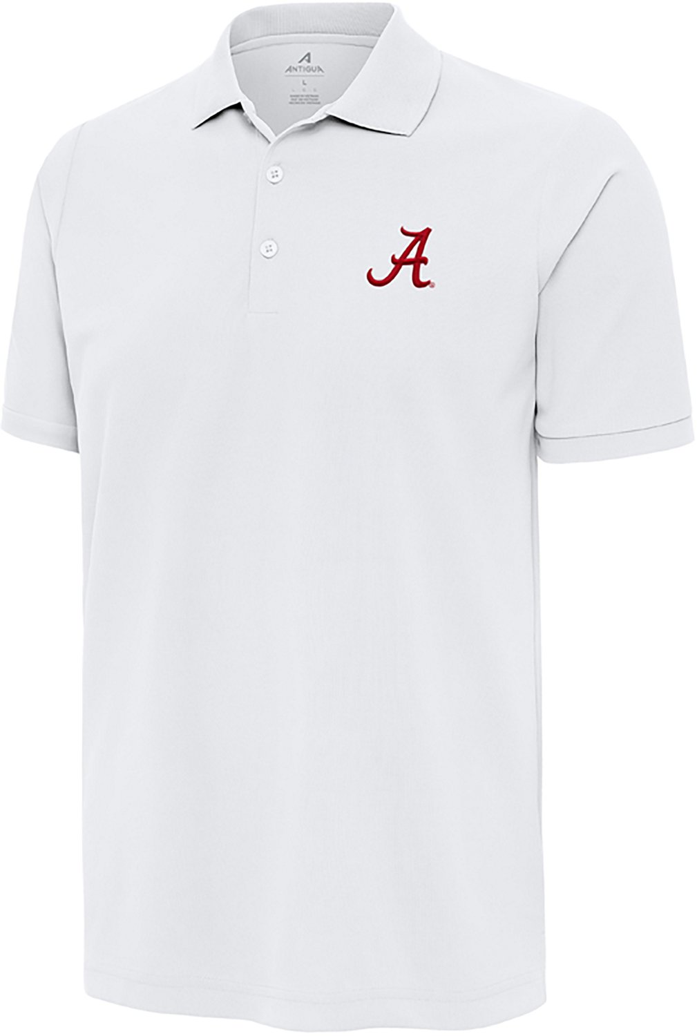 Antigua Men's University of Alabama Legacy Pique Polo Shirt                                                                      - view number 2