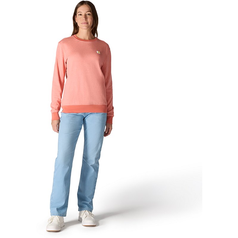 Carhartt Women's Relaxed Fit Midweight French Terry Crew Neck Sweatshirt